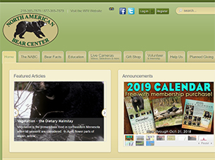 North American Bear Center website