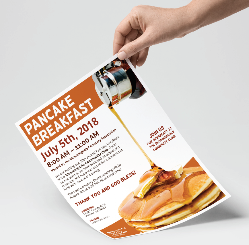 Pancake Breakfast Flyer