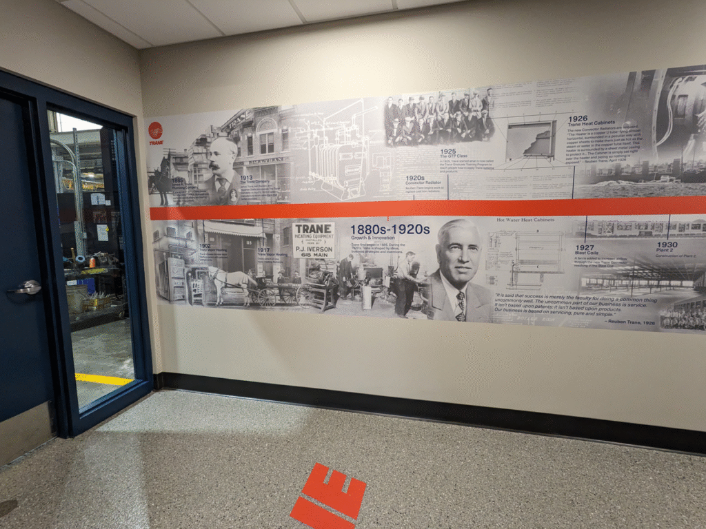 Plant 4 65 ft. History Wall Mural